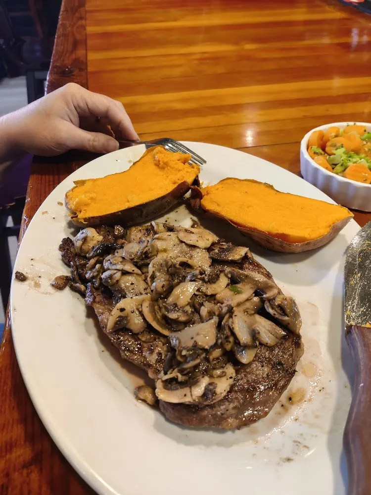 Steak with Sweet Potato